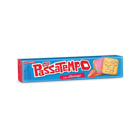 Passatempo Biscoito Recheado Morango
