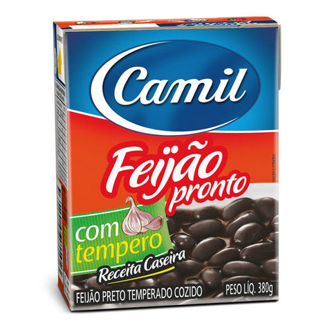 Feijao Camil Cozido Preto 380g