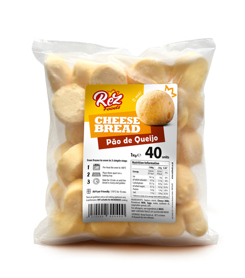 Pão de Queijo Rez 40 unidades