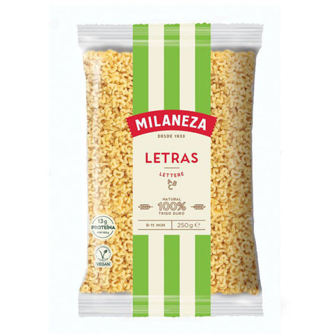 Massa para sopa de letrinhas
