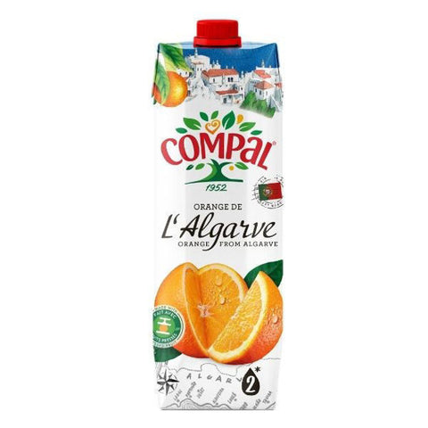 Suco Compal de laranja 1LT