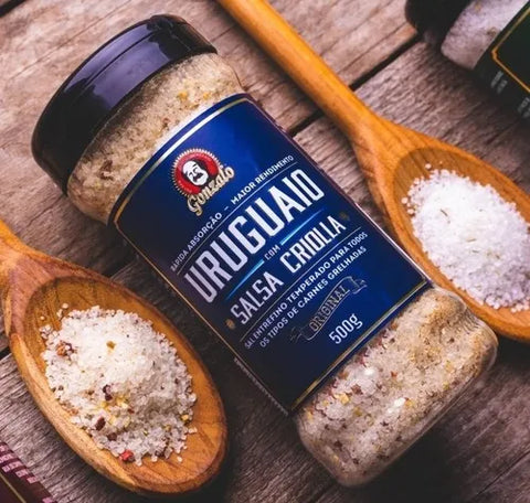 SAL PARRILLA URUGUAIO COM SALSA CRIOLLA 500G