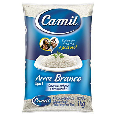 ARROZ CAMIL BRANCO TIPO1  1KG